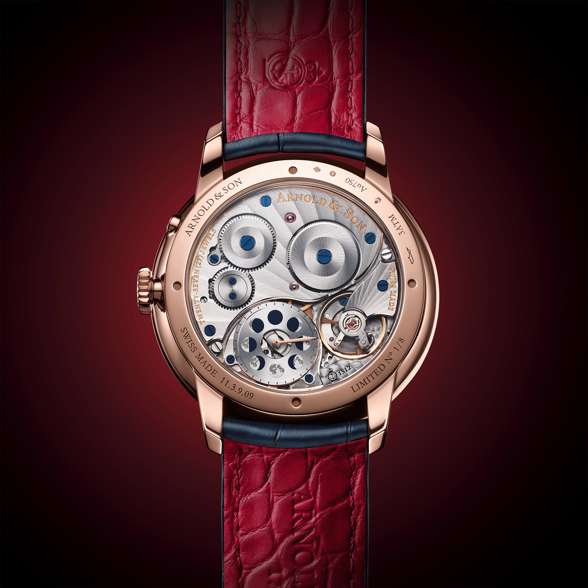 Arnold & Son Watches PERPETUAL MOON Timepiece 'Year of the Snake'