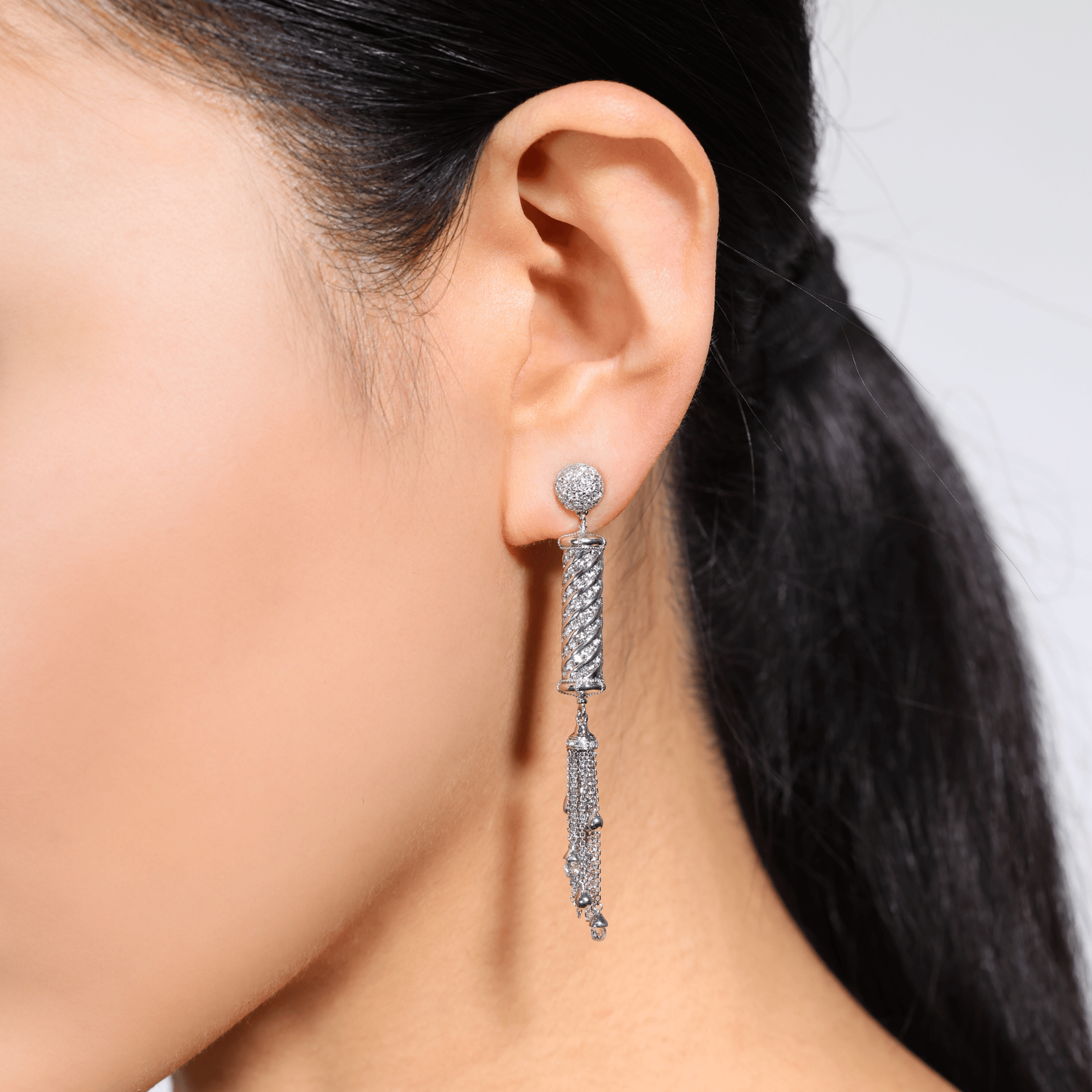 A Sea of Blue Spray Drop Earrings – RUCHI New York