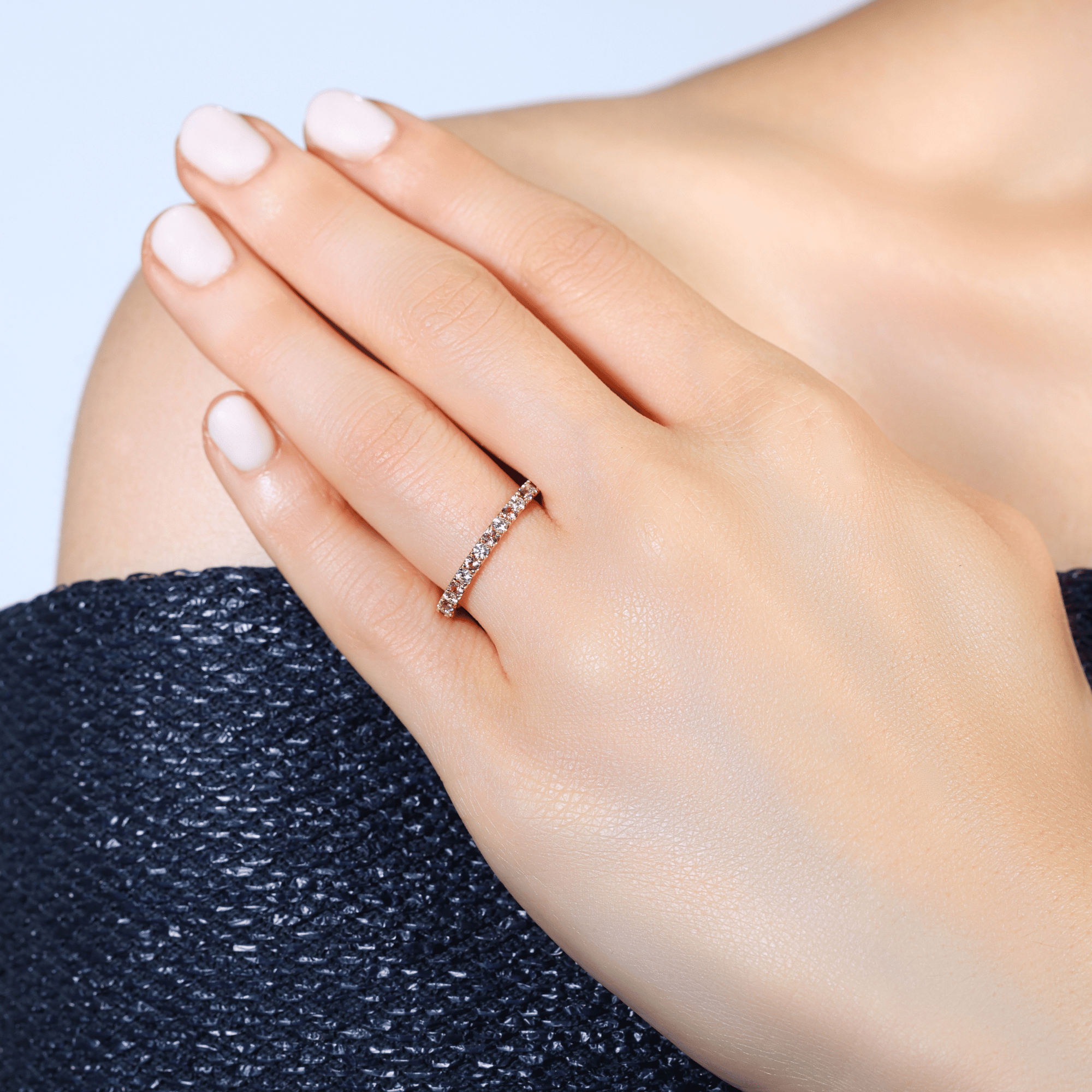 R1468_Castle-Set ROUND BRILLIANT CUT Pink Sapphire & Diamond Ring