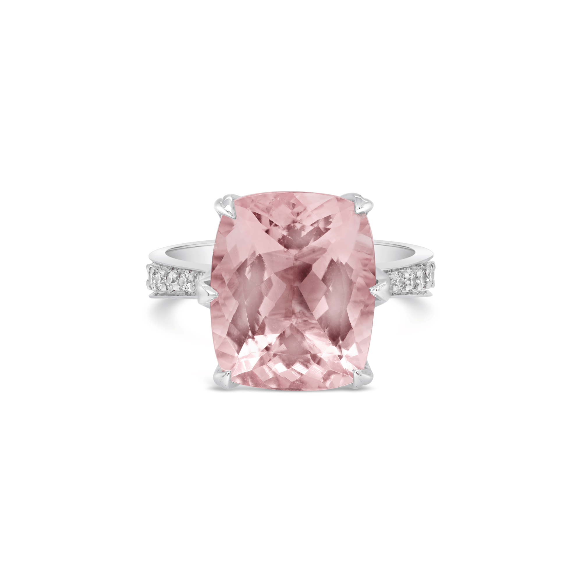 Manhattan Collection Morganite & Diamond Ring