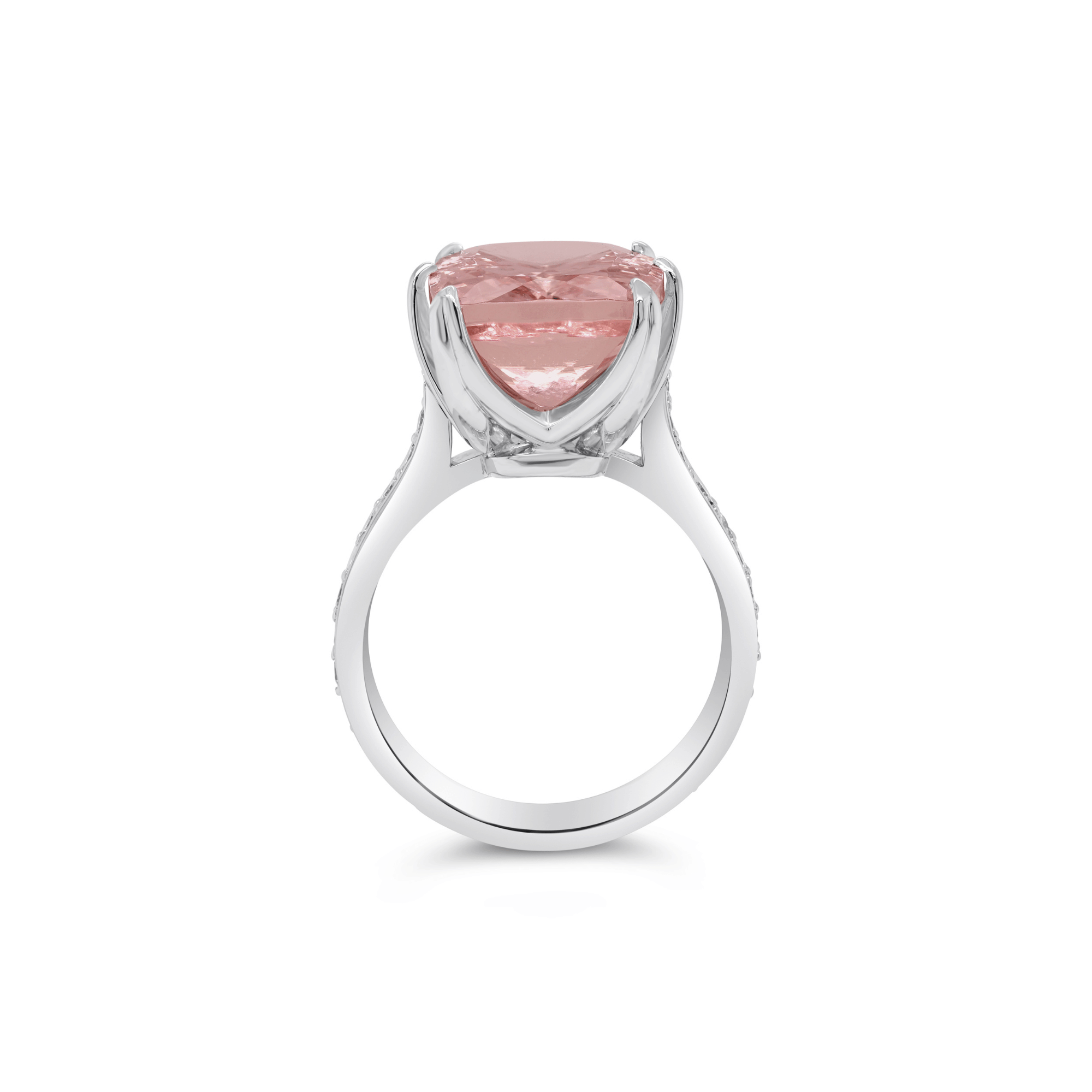 Manhattan Collection Morganite & Diamond Ring