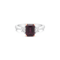 Coloured Gemstone Engagement Rings